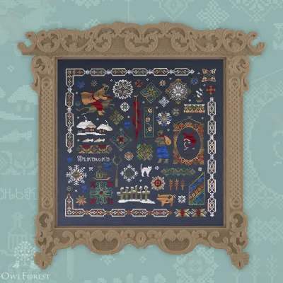 Embroidery kit “Evenings on a Farm Near Dikanka”