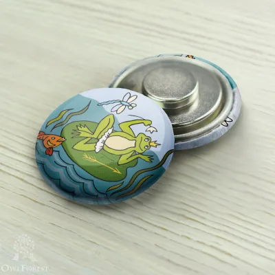 Magnet Needle Minder “Pretty Frog”