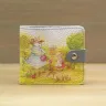 “Flowers and Bunnies” Little Wallet Glace