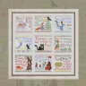 Digital embroidery charts “Krylov's Fables” Series