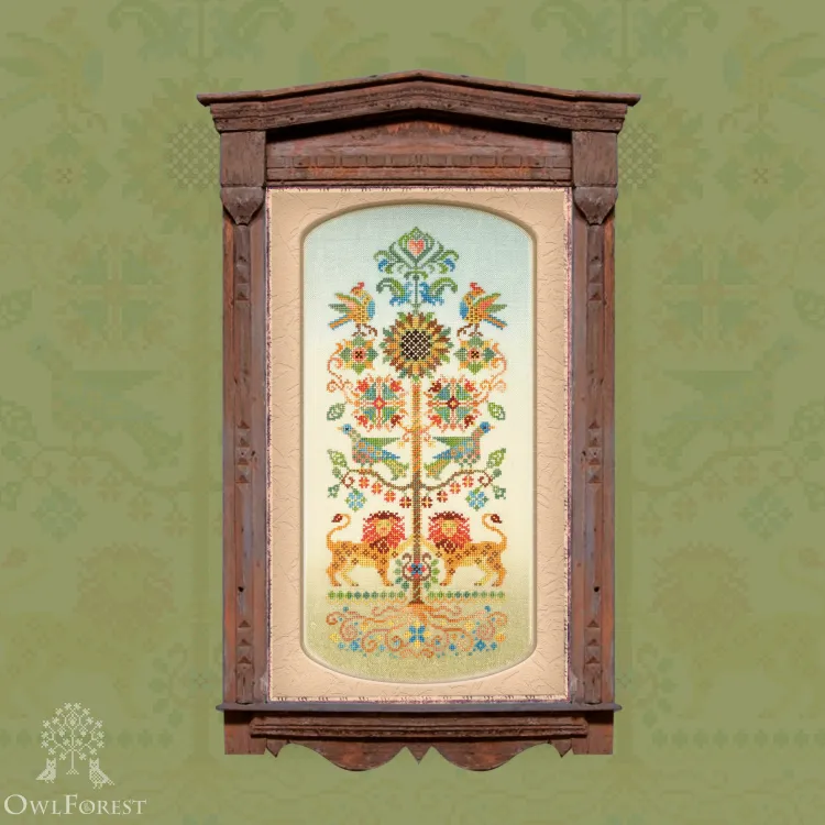 Digital embroidery chart “Wonder Tree”