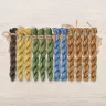Set of OwlForest Hand-Dyed Threads for the “Russian Folk Wisdom” Chart (Thread Trade n.a. Kirov)