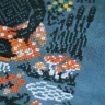 Printed embroidery chart “Moon toad”