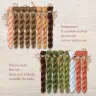 Set of OwlForest Hand-Dyed Threads for the “Kashchey's Chest” Chart (Thread Trade n.a. Kirov)
