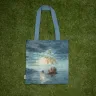 “Star Bears” Linen Shopping Bag 