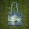 “Star Bears” Linen Shopping Bag 