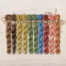 Set of OwlForest Hand-Dyed Threads for the “Wonder Tree” Chart (DMC)