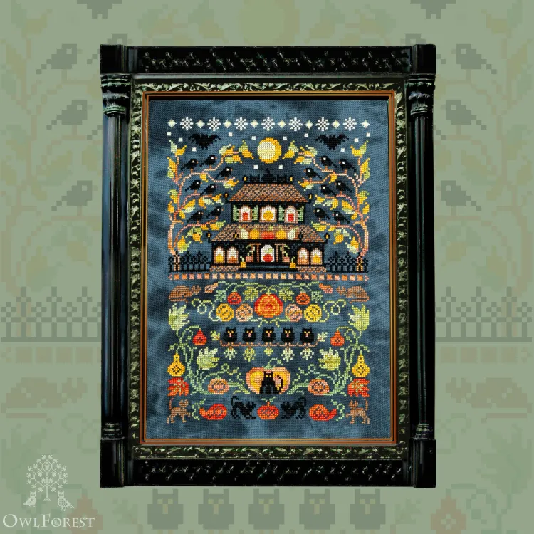 Embroidery kit “Pumpkin Night”