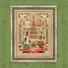 Printed embroidery chart “Festive City Lights” 