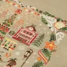 Printed embroidery chart “Festive City Lights” 