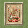 Printed embroidery chart “Festive City Lights” 