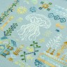 Printed embroidery chart “Atlantis. Medusa”
