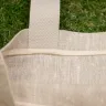 “Melancholy Time” Linen Shopping Bag 