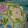 Digital embroidery chart “Flower Quaker Ball”