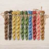 Set of OwlForest Hand-Dyed Threads for the “Wonder Tree” Chart (Thread Trade n.a. Kirov)