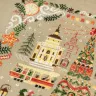 Digital embroidery chart “Festive City Lights” 