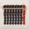 Set of OwlForest Hand-Dyed Threads for the “Quaker Decorative Letter” Chart (DMC)
