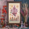 Printed embroidery chart “Flying Ship. Day”