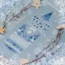 Printed embroidery chart “Christmas Forest”