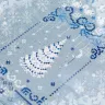 Printed embroidery chart “Christmas Forest”