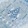Printed embroidery chart “Christmas Forest”