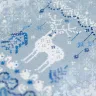 Printed embroidery chart “Christmas Forest”
